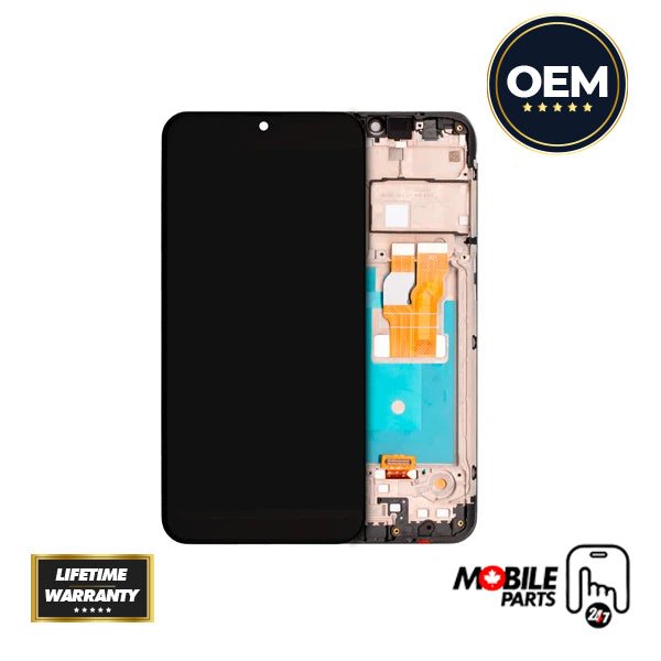 LG K20 (2020) / K22 / K22 Plus (2020) / K32 LCD Assembly - Original with Frame (Black)