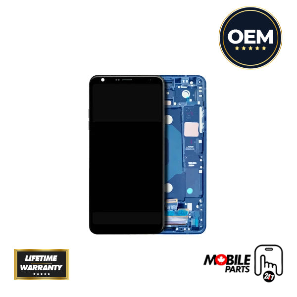 LG Stylo 4 LCD Assembly - Original with Frame (Blue) - Mobile Parts 247