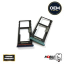 Motorola Moto One Action Sim Tray - Original (Aqua Teal)