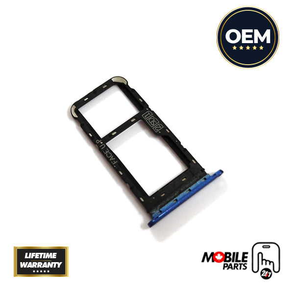 Motorola Moto One Action Sim Tray - Original (Denim Blue)