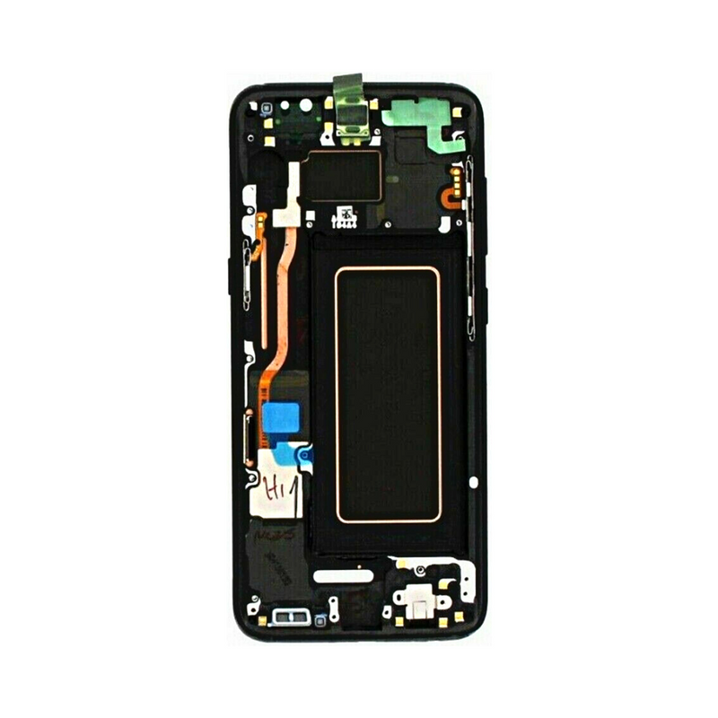 Samsung Galaxy S8 - Brand New OLED Assembly with Frame (Black)- OEM