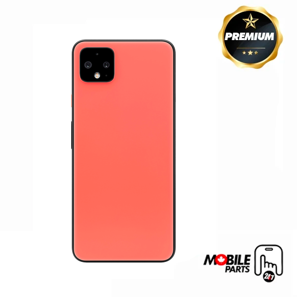 Google Pixel 4 Back Cover with camera lens (Orange)