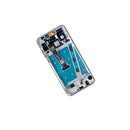Huawei P30 Lite LCD Assembly - Original with Frame (Pearl White)