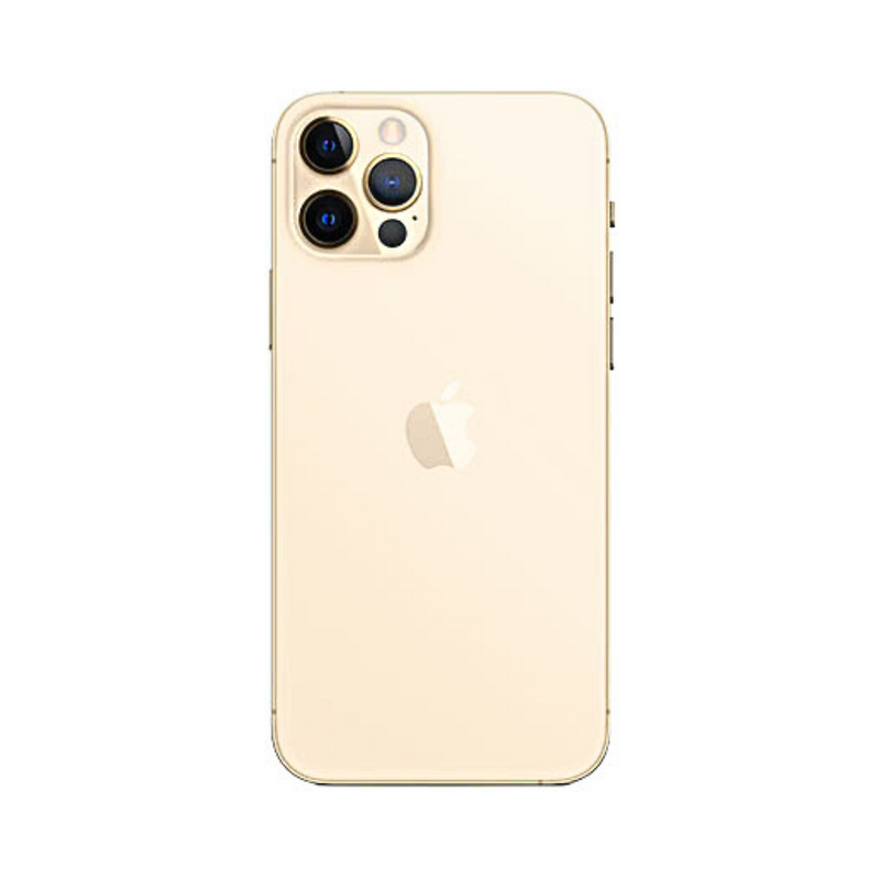 OEM Pulled iPhone 12 Pro Housing (A Grade) with Small Parts Installed - Gold (with logo)