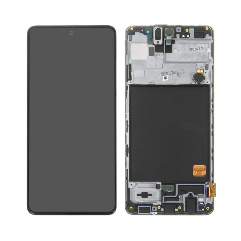 Samsung Galaxy A51 - OLED Assembly with Frame (Glass Change)