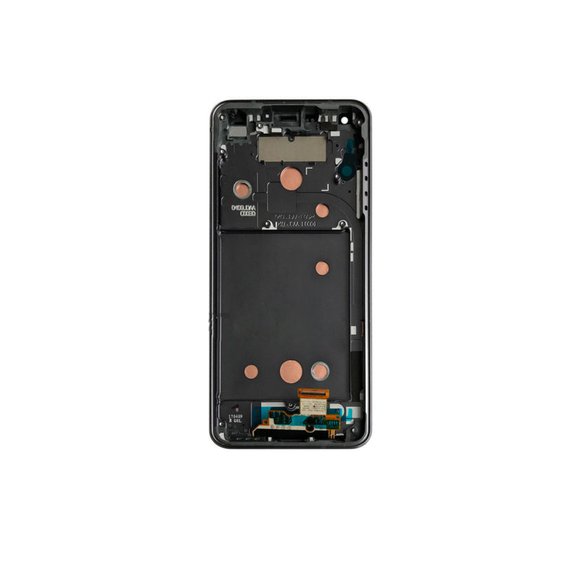 LG G6 LCD Assembly - Original with Frame (Black)