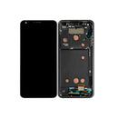 LG G6 LCD Assembly - Original with Frame (Black)