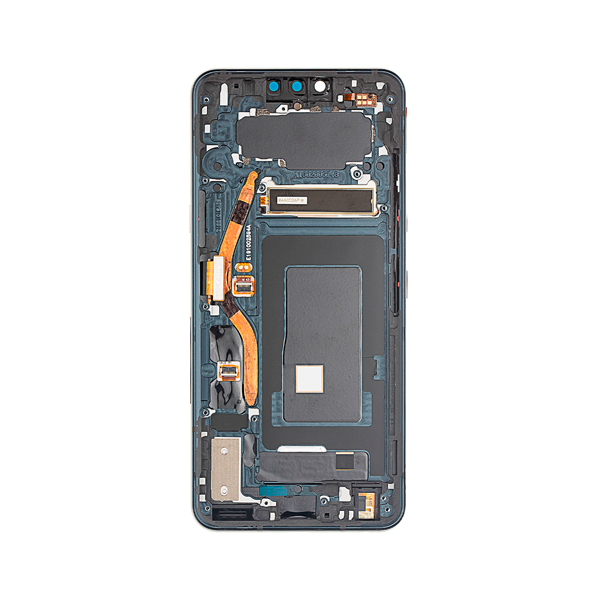 LG G8 ThinQ LCD Assembly - Original with Frame (Black)