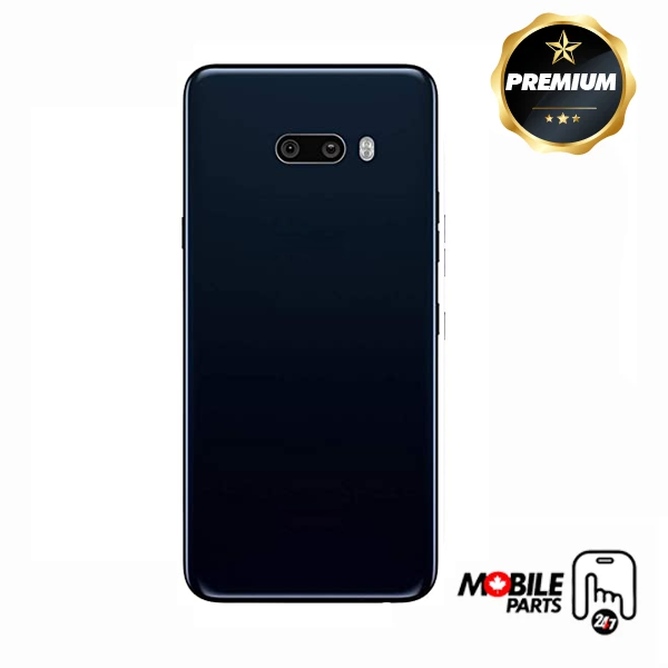 LG G8X ThinQ Back Cover (New Aurora Black)