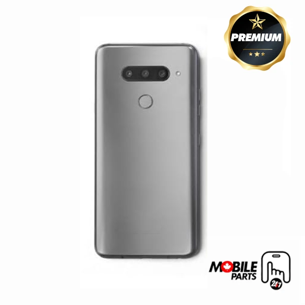 LG V40 ThinQ Back Cover (New Platinum Grey)