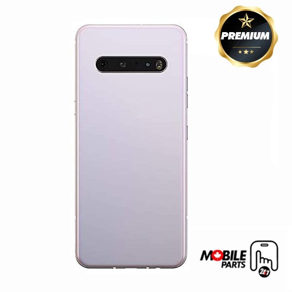 LG V60 ThinQ Back Cover(Classy White)