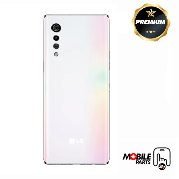 LG Velvet 5G Back Cover (Aurora White)