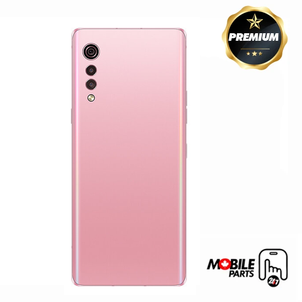 LG Velvet 5G Back Cover (Pink)