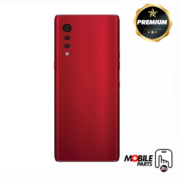 LG Velvet 5G Back Cover (Red)