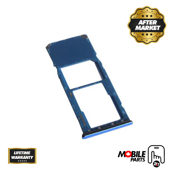 Samsung Galaxy A21s Single Sim Tray - Aftermarket (Blue)