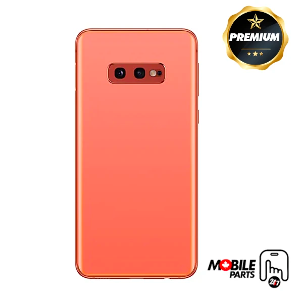 Samsung Galaxy S10e Back Cover Glass with camera lens (Flamingo Pink)