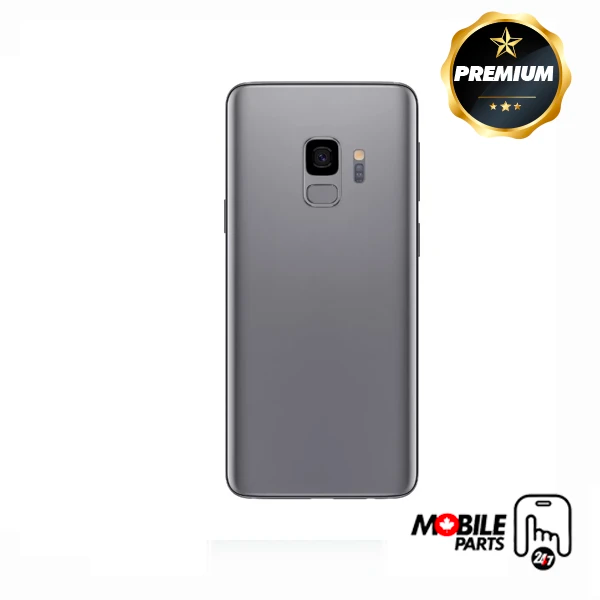 Samsung Galaxy S9 Back Cover with camera lens (Titanium Grey)