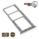 Samsung Galaxy A20 Dual Sim Tray - Original (Silver)