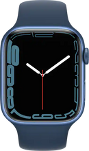 Apple Watch Series 7 Blue Aluminium Case with Abyss Blue Sport Band - 45mm - GPS - Brand New
