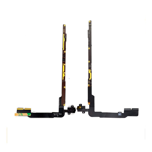 iPad 3 (WIFI) Headphone Jack with Flex Cable - Premium (Black)