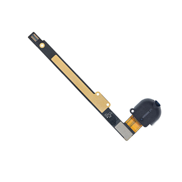 iPad 7 (4G) Headphone Jack with Flex Cable - Premium (Black)