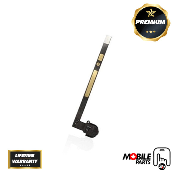 iPad 6 (WIFI) Headphone Jack with Flex Cable - Premium (Black)