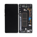 Samsung Galaxy Note 8 - OLED Assembly with frame Midnight Black (Service Pack)