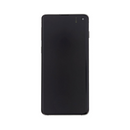 Samsung Galaxy S10 - OLED Assembly with Frame (Compatible with all carriers) Prism Black (Service Pack)
