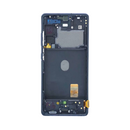 Samsung Galaxy S20 FE 5G - OLED Assembly with frame (Glass Change) - Cloud Navy