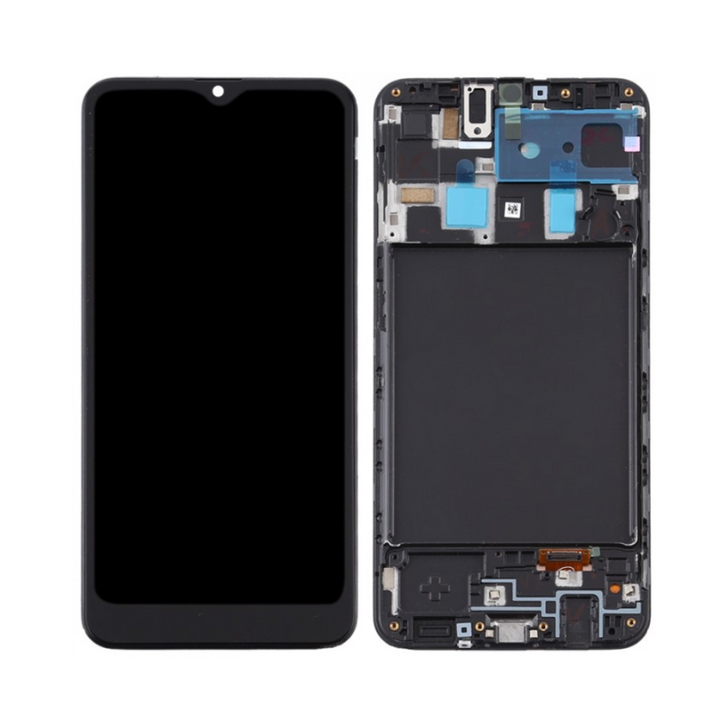 Samsung Galaxy A20 - OLED Assembly with frame (Glass Change)