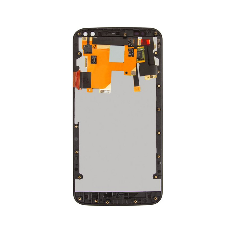 Motorola Moto X Style LCD Assembly - Original with Frame (Black)