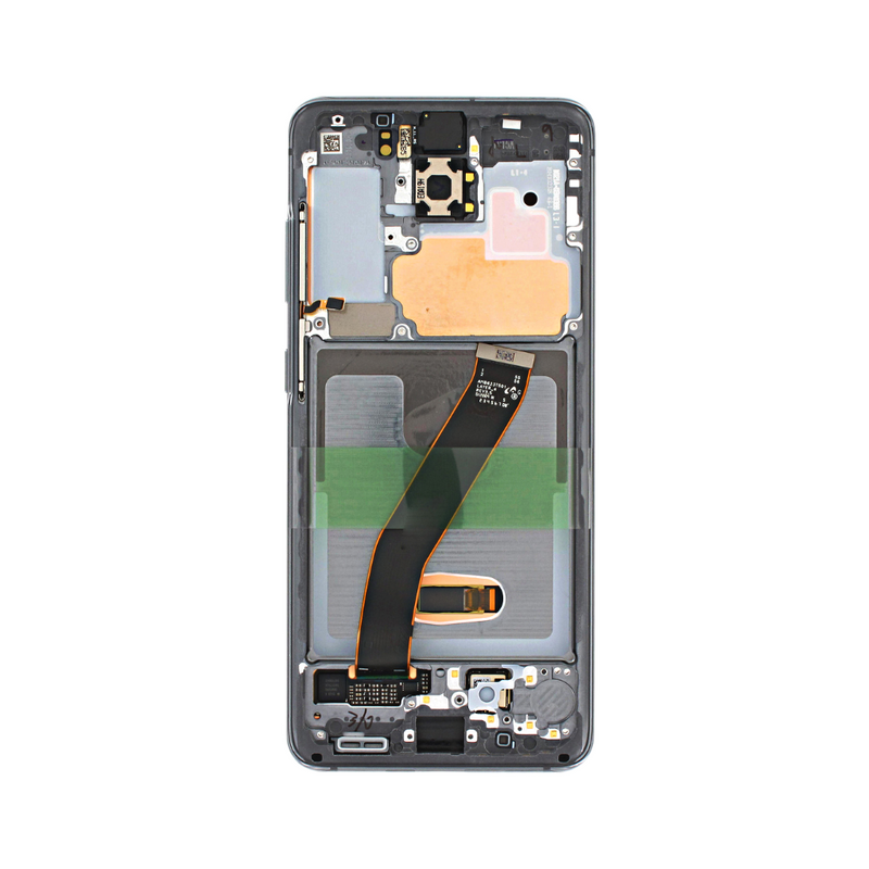 Samsung Galaxy S20 5G - OLED Screen Assembly with Frame Cosmic Grey (Service Pack)