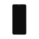 Samsung Galaxy S21 - OLED Assembly with frame Phantom White (Glass Change)