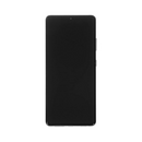 Samsung Galaxy S21 Ultra - OLED Assembly with frame Phantom Black (Glass Change)