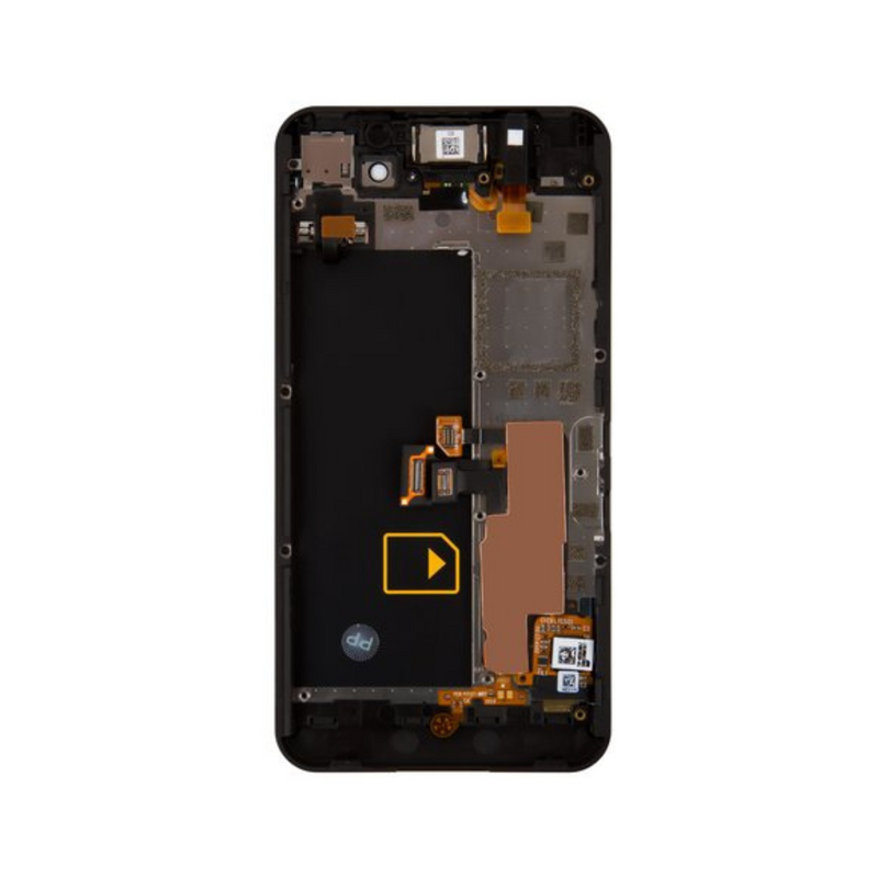 BlackBerry Z10 LCD Assembly (Changed Glass) - Original with Frame