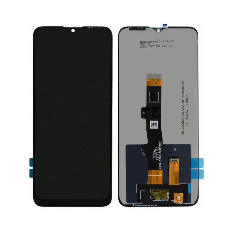 Motorola Moto E7 LCD Assembly - Original without Frame (Black)