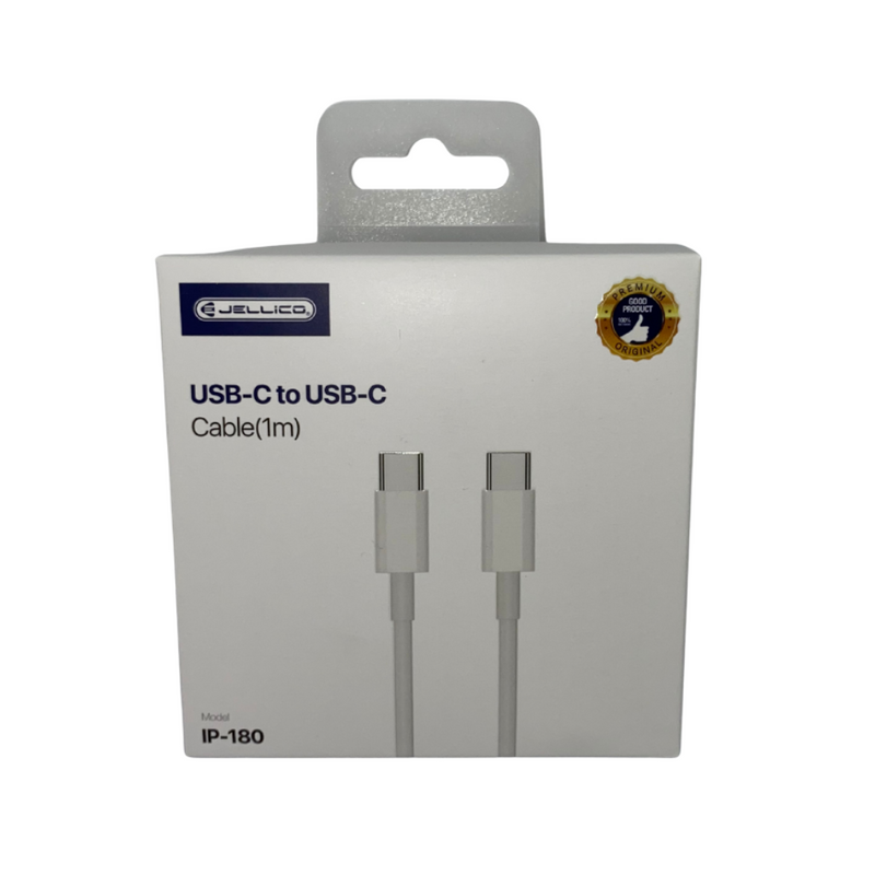 Jellico USB-C to USB-C Data Cable (1m)