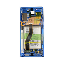 Samsung Galaxy Note 10 Plus - OLED Assembly with frame Aura Blue (Service Pack)