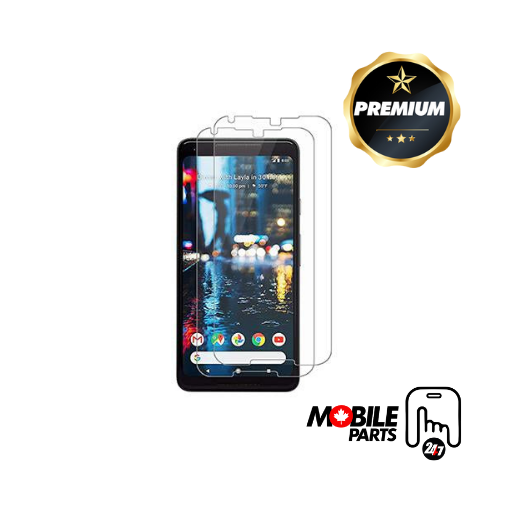 Google Pixel 2 XL - Tempered Glass (9H/Regular)