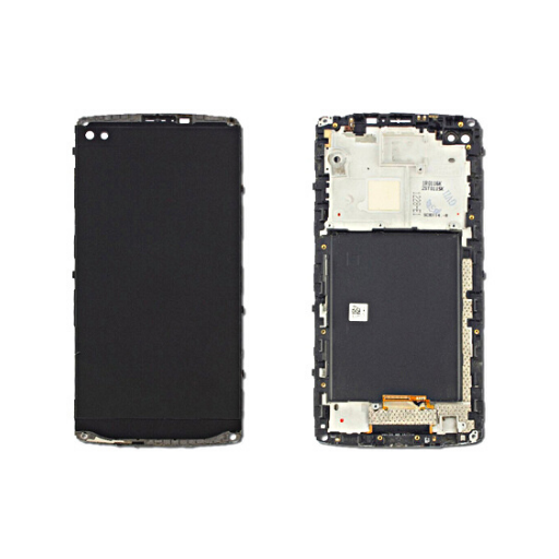 LG V10 LCD Assembly - Original with Frame (Black)