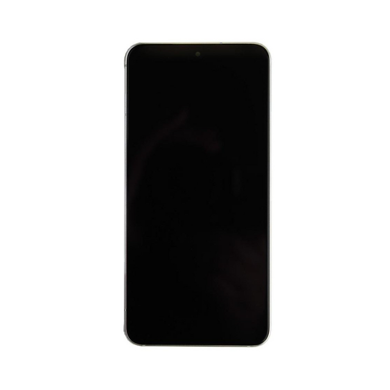 Samsung Galaxy S22 5G - OLED Screen Assembly with Frame Phantom Black (Service Pack)