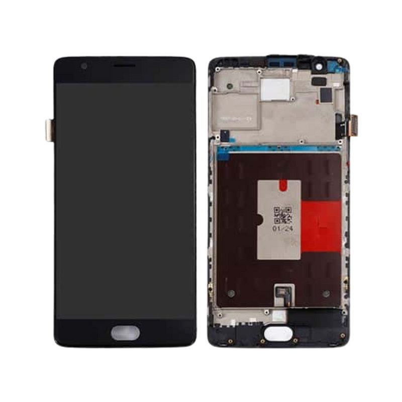 OnePlus 3 LCD Assembly - Original with Frame