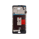 OnePlus 3 LCD Assembly - Original with Frame (Black)