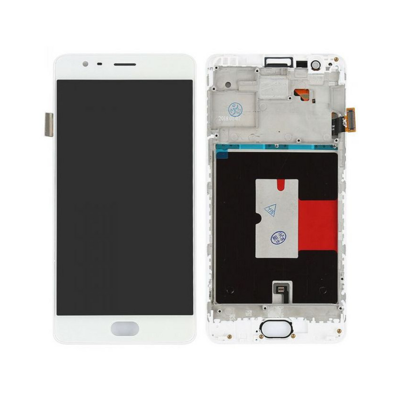 OnePlus 3 LCD Assembly - Original with Frame