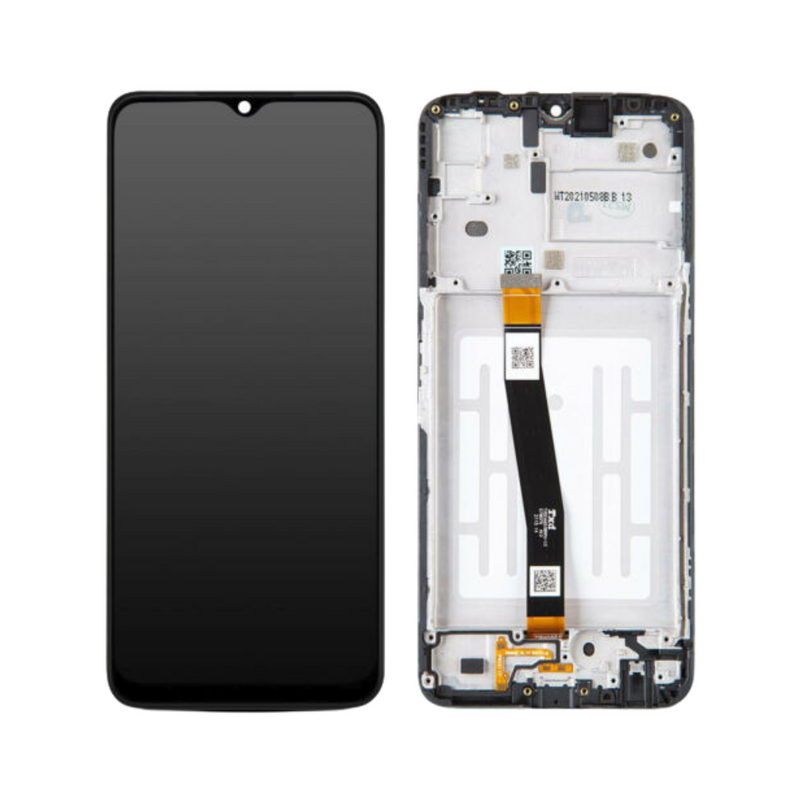 Samsung Galaxy A22 5G - Original LCD Assembly with Frame (Black)