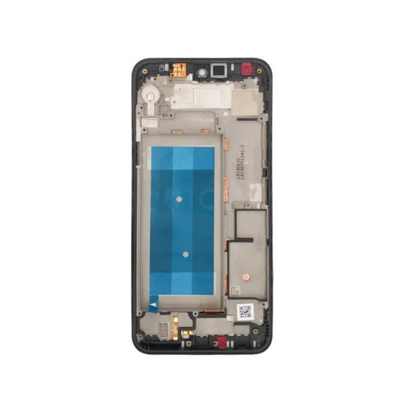 LG Q60 LCD Assembly - Original with Frame (Black)