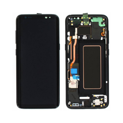 Samsung Galaxy S8 - Original Pulled OLED Assembly with frame (C Grade)