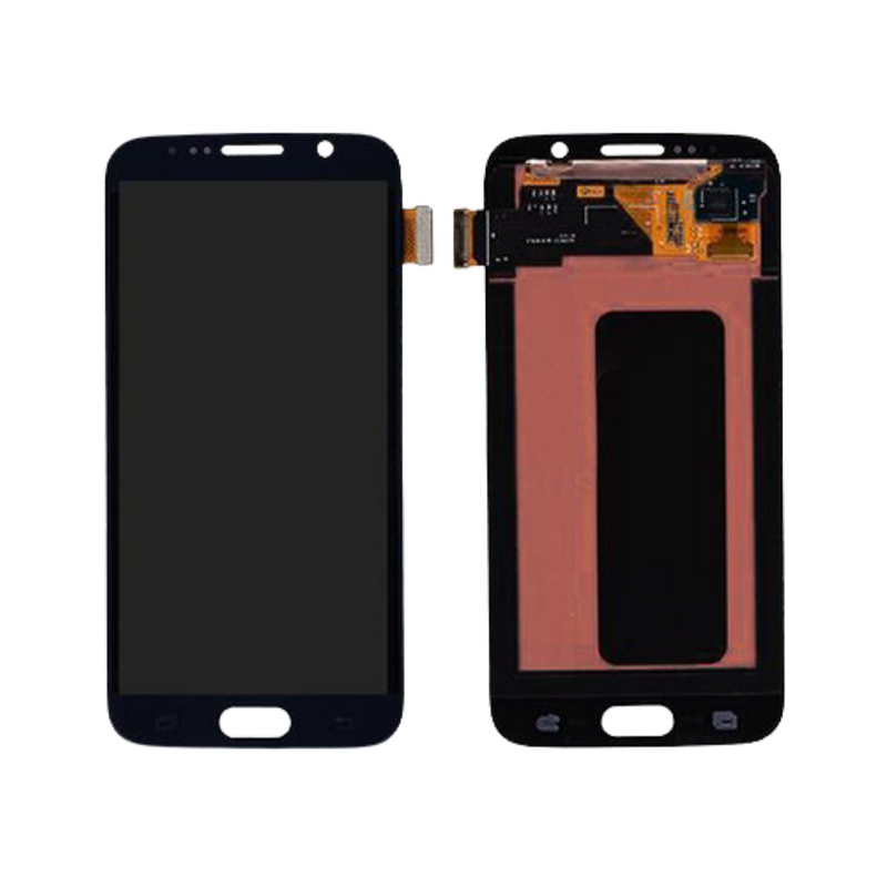 Samsung Galaxy S6 - OLED Assembly without frame Black Sapphire (Glass Change)