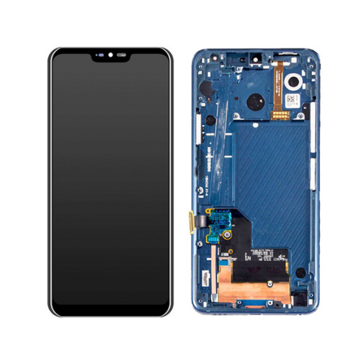 LG G7 ThinQ LCD Assembly - Original with Frame (Blue)