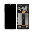 Samsung Galaxy A32 5G - OLED Screen Assembly with Frame Black (Service Pack)